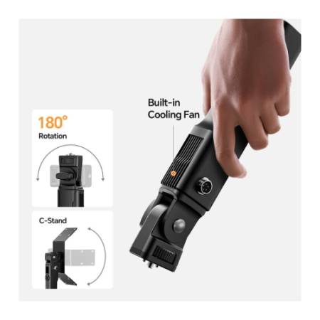 Ulanzi AL120 (L097) - nadmuchiwana tuba, lampa LED - uchwyt